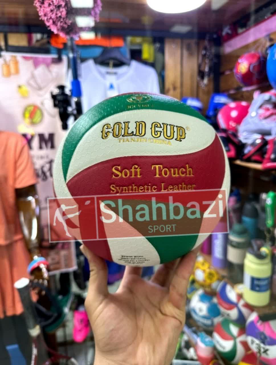 توپ والیبال زنبوری gold cup طرح جدید