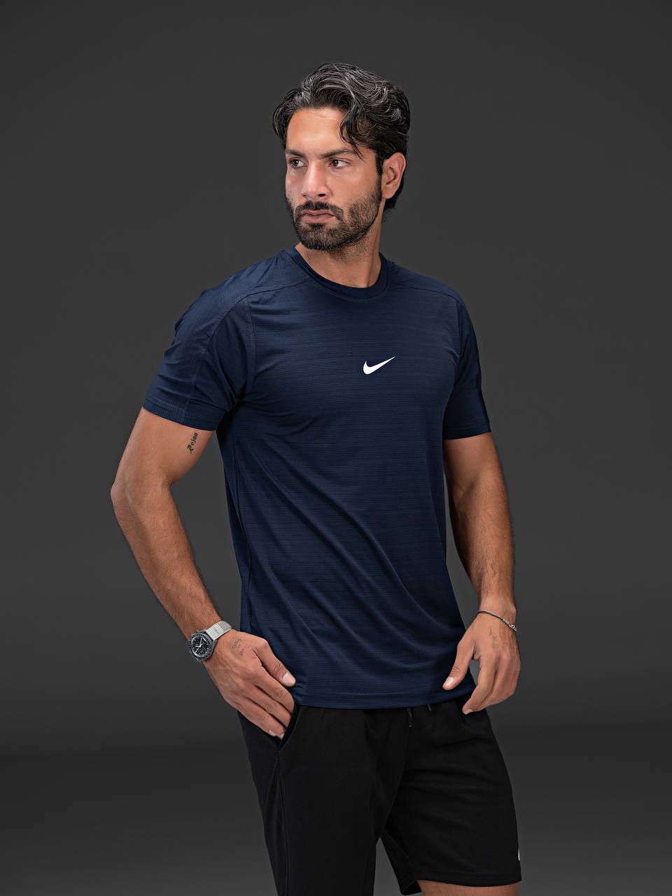 تیشرت ورزشی مردانه پارچه میراژ تنفسی nike pro