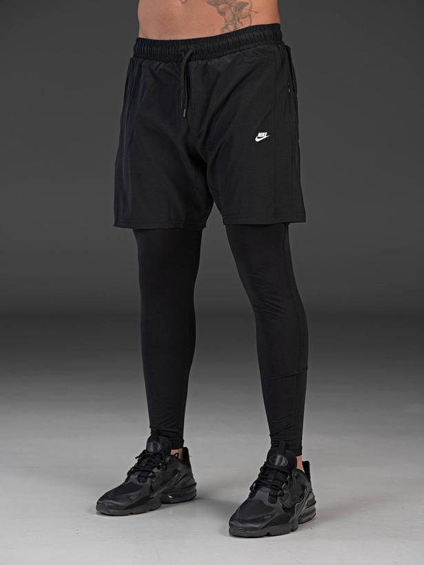 شلوارک لگ دار برند nike running جنس شلوارک آیرو جنس لگ استرج در ۶ رنگ
